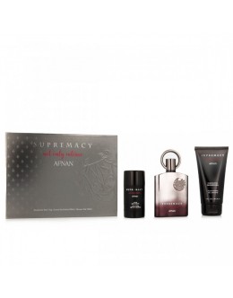 Afnan Supremacy Not Only Intense Extrait de Parfum 100 ml + SG 100 ml + Stick 75 gr Унисекс