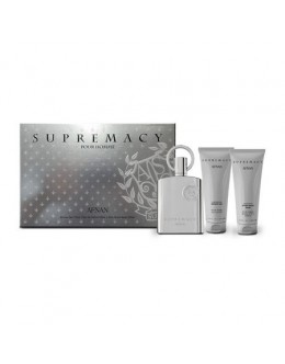 Afnan Supremacy Silver EDP 100 ml + BL 100 ml + SG 100 ml за мъже