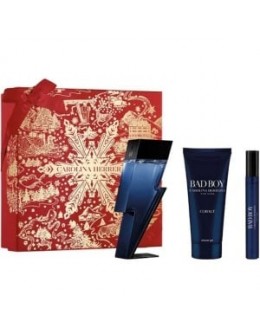 Carolina Herrera Bad Boy Cobalt EDP 100 ml + 100 ml Душ гел + 10ml EDP за мъже