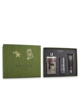 Gucci Guilty EDP 90 ml + SG 50 ml + Deostick 75 ml за мъже 