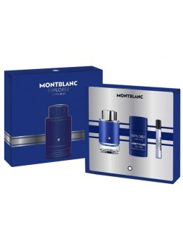 Mont Blanc Explorer Ultra Blue EDP 100 ml + EDP 7,5 ml + 75 ml Stick за мъже