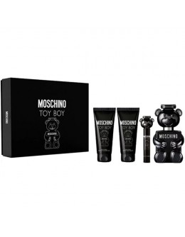 Moschino Toy Boy EDP 100 ml + EDP 10 ml + SG 100 ml + ASB 100 ml /2025/ за мъже Moschino Toy Boy EDP 100 ml + EDP 10 ml + SG 100 ml + ASB 100 ml /2025/ за мъже