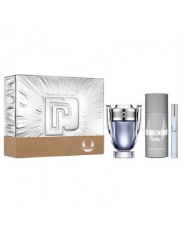 Paco Rabanne Invictus EDT 100 ml + Deodorant 150 ml + EDT 10 ml за мъже 
