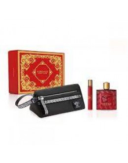 Versace Eros Flame EDP 100 ml + EDP 10 ml + pouch за мъже