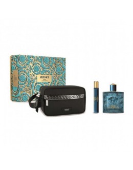 Versace Eros EDT 100 ml + EDT 10 ml + Toiletry Bag за мъже