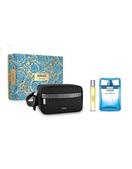 Versace Man Eau Fraîche EDT 100 ml + EDT 10 ml + Trousse за мъже