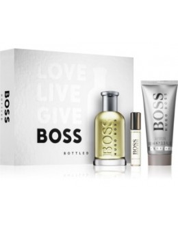 Hugo Boss Bottled EDT 100 ml + 100 ml SG + EDT 10 ml за мъже