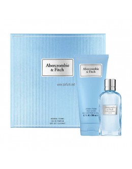 Abercrombie Fitch First  Instinct Blue For Her EDP 50 ml + Лосион за тяло 200 ml за жени 