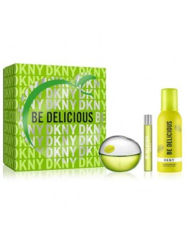 Donna Karan Be Delicious EDP 100 ml + EDP 15 ml + Refreshing Shower Mousse 150 ml за жени 
