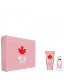 Dsquared Wood For Her EDT 100 ml + BL 150 ml  за жени