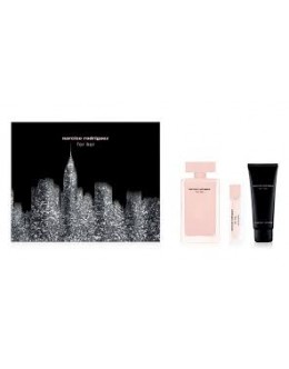 Narciso Rodriguez For Her EDP 50 ml + EDP 7,5 ml + 75 ml BL за жени