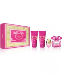 Versace Bright Crystal Absolu EDP 90 ml + BL 100 ml + EDP 5 m + SG 100 ml  за жени