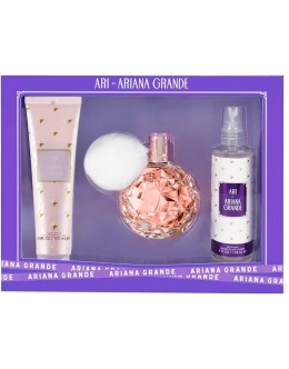 Ariana Grande Ari EDP 100 ml + Body Souffle 100 ml + SG 100 ml за жени Ariana Grande Ari EDP 100 ml + Body Souffle 100 ml + SG 100 ml за жени
